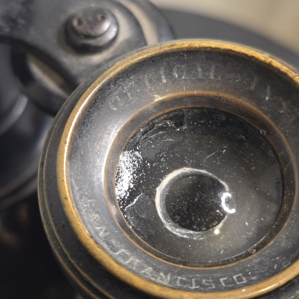 Antique WW I ERA BINOCULARS, San Fransisco - Picture 12 of 14